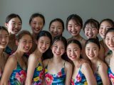 群馬県　新体操部　集合写真　#部活　#新体操部　#体操部　#AI美少女　　